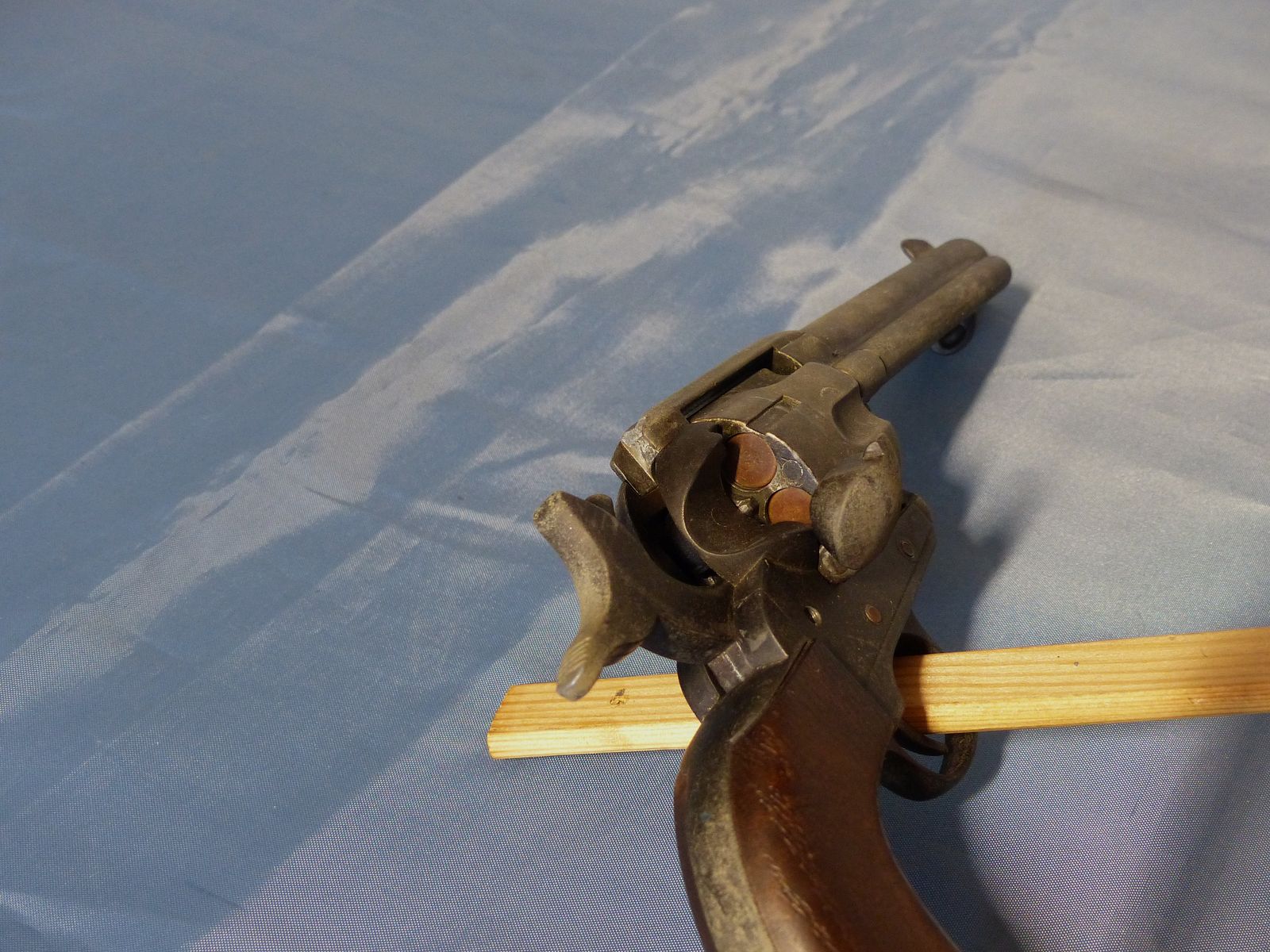 Colt Revolver Single Action Army Cal. .45 full metal decoration probably from the 70s