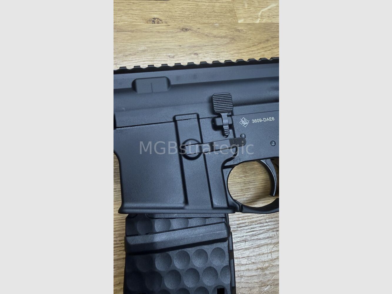 GERMAN TACTICAL SYSTEMS AR-15 fucile semi-automatico .223Rem canna da 16,75" con accessori BCM Bravo Company USA, immagine 7 di 10