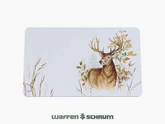 AKAH Frühstücksbrettchen Hirsch