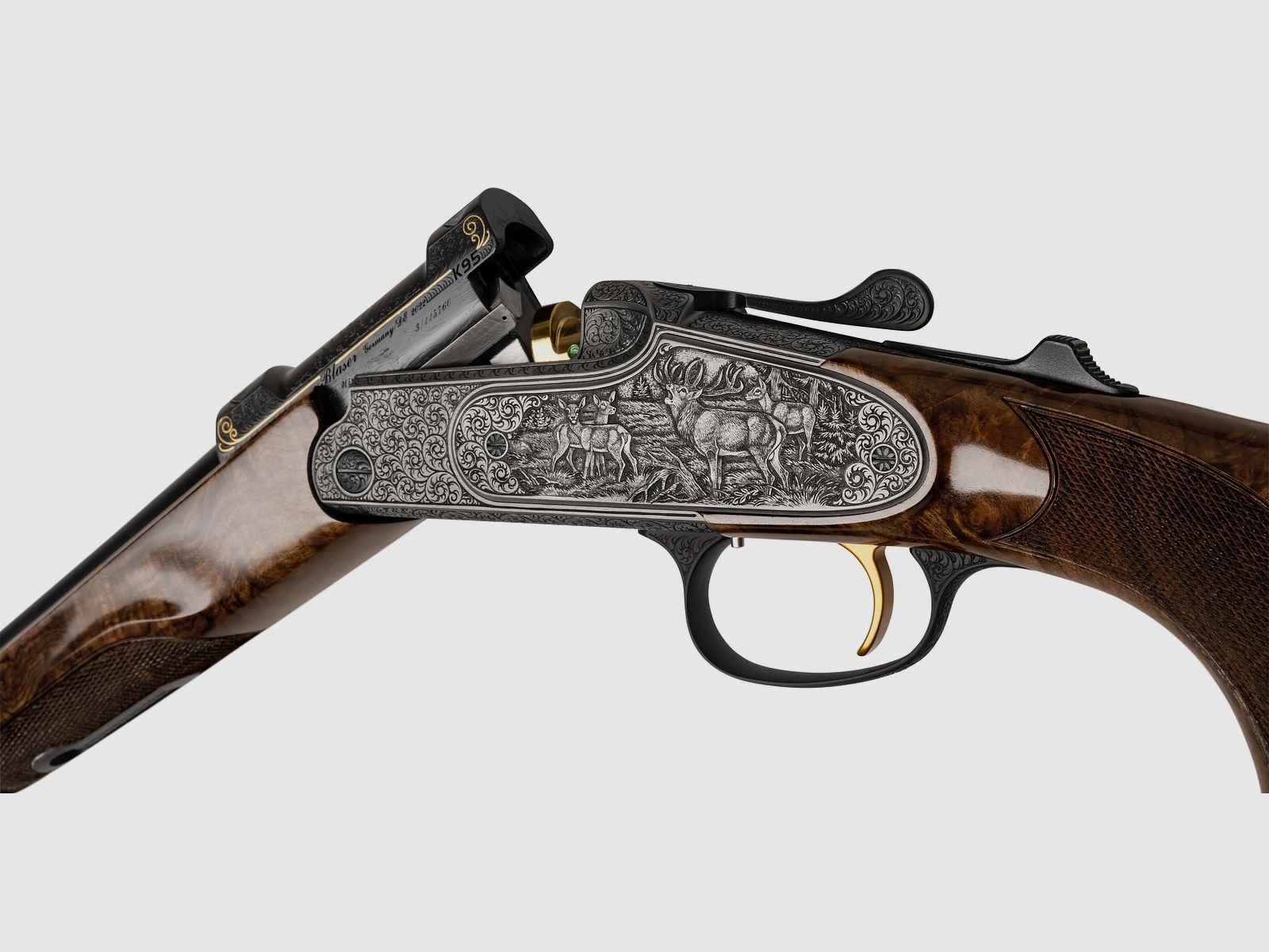 Die K95 Golden Mountain Hunting - ein Original aus dem Blaser Custom Shop im Kaliber .270 Win