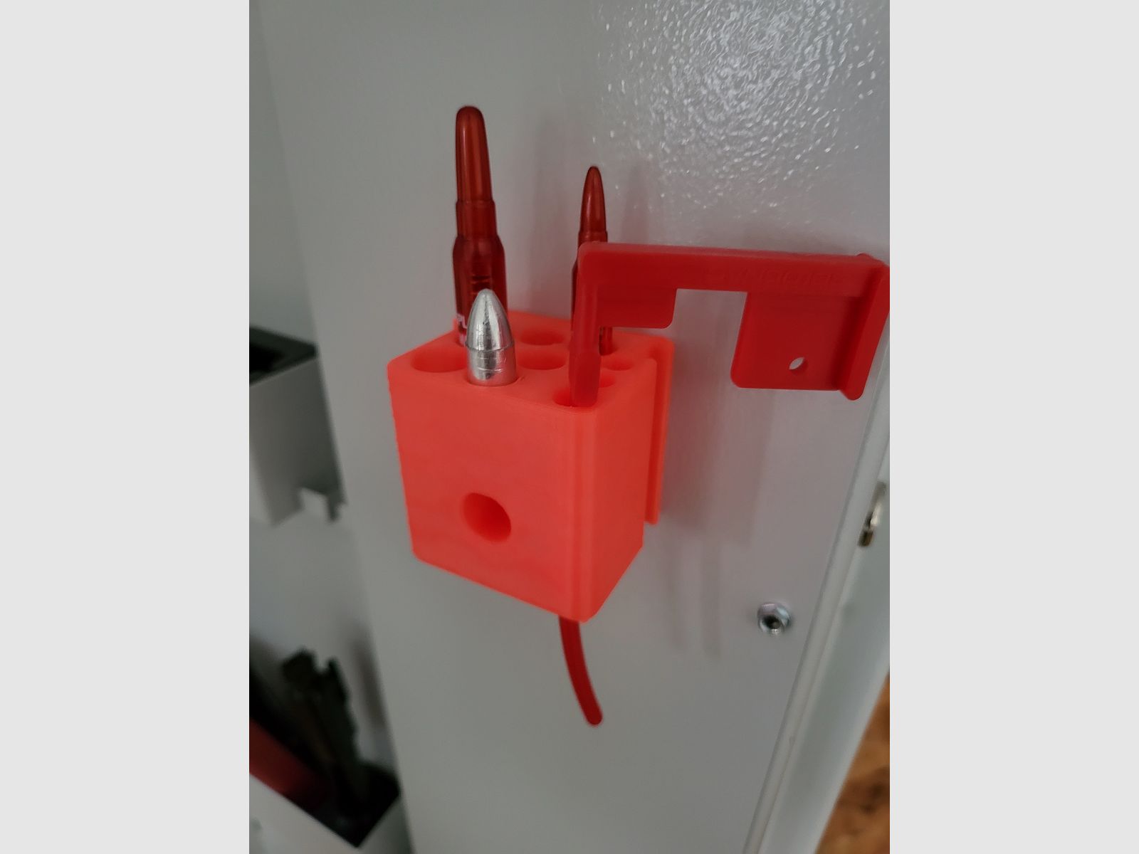 308 223 9mm Pufferpatrone Safe flag Universal Halter Waffenschrank Organizer Magnet rutschfest