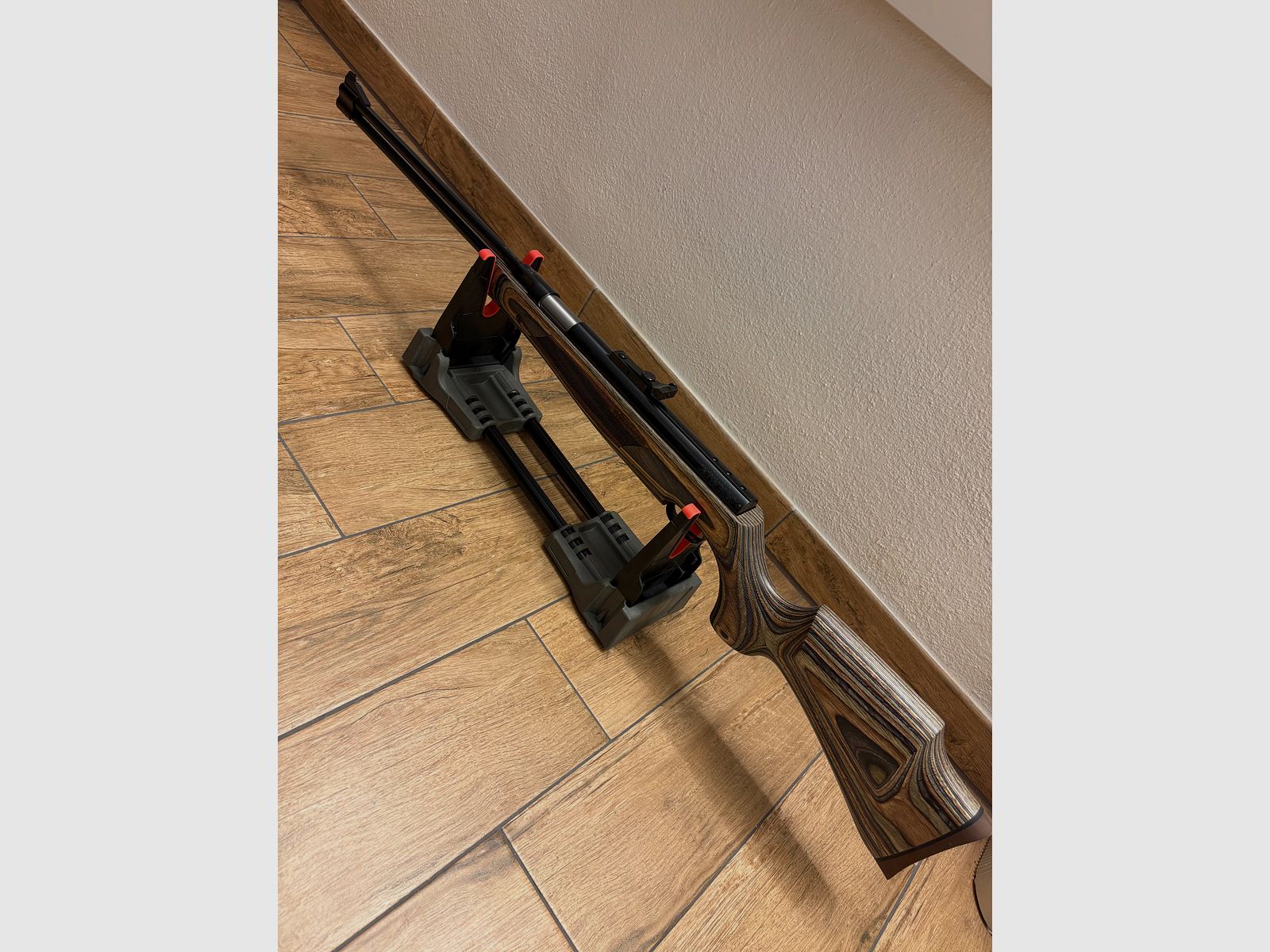 Weihrauch HW 77 Special Edition Schichtholzschaft braun grün schwarz Kaliber 4,5 mm paar mal benutzt Limitierte Auflage