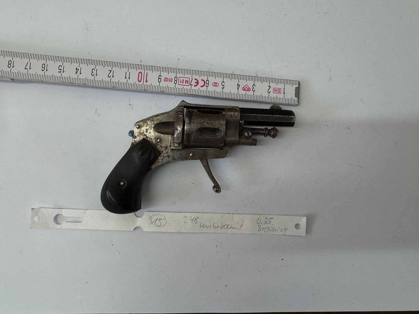 Taschen Revolver Kal. 6.35