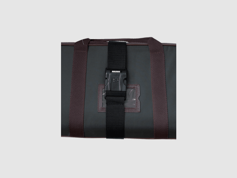 AKAH security strap with combination lock for gun cases