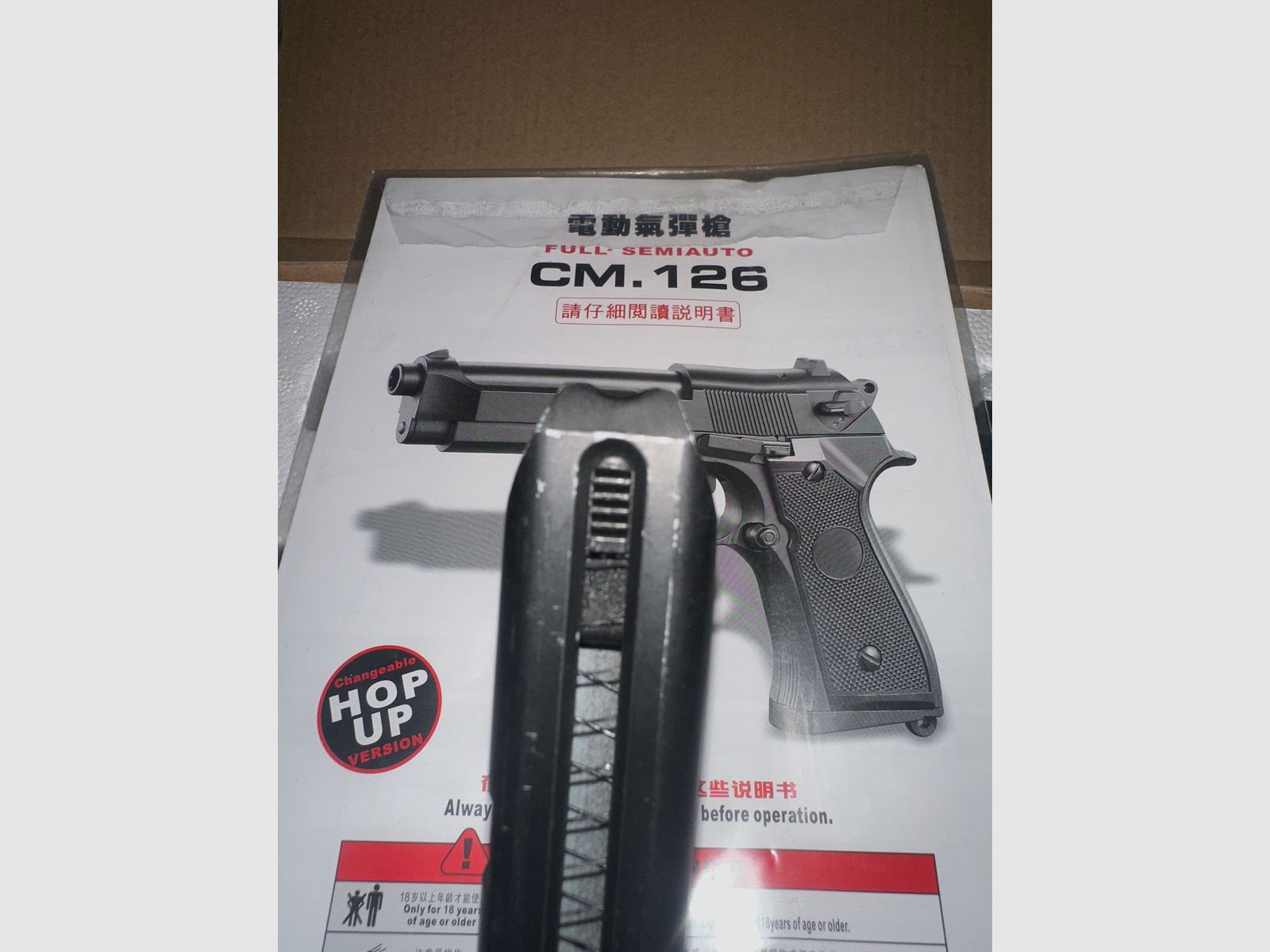 Cyma CM 126 AEG Pistool