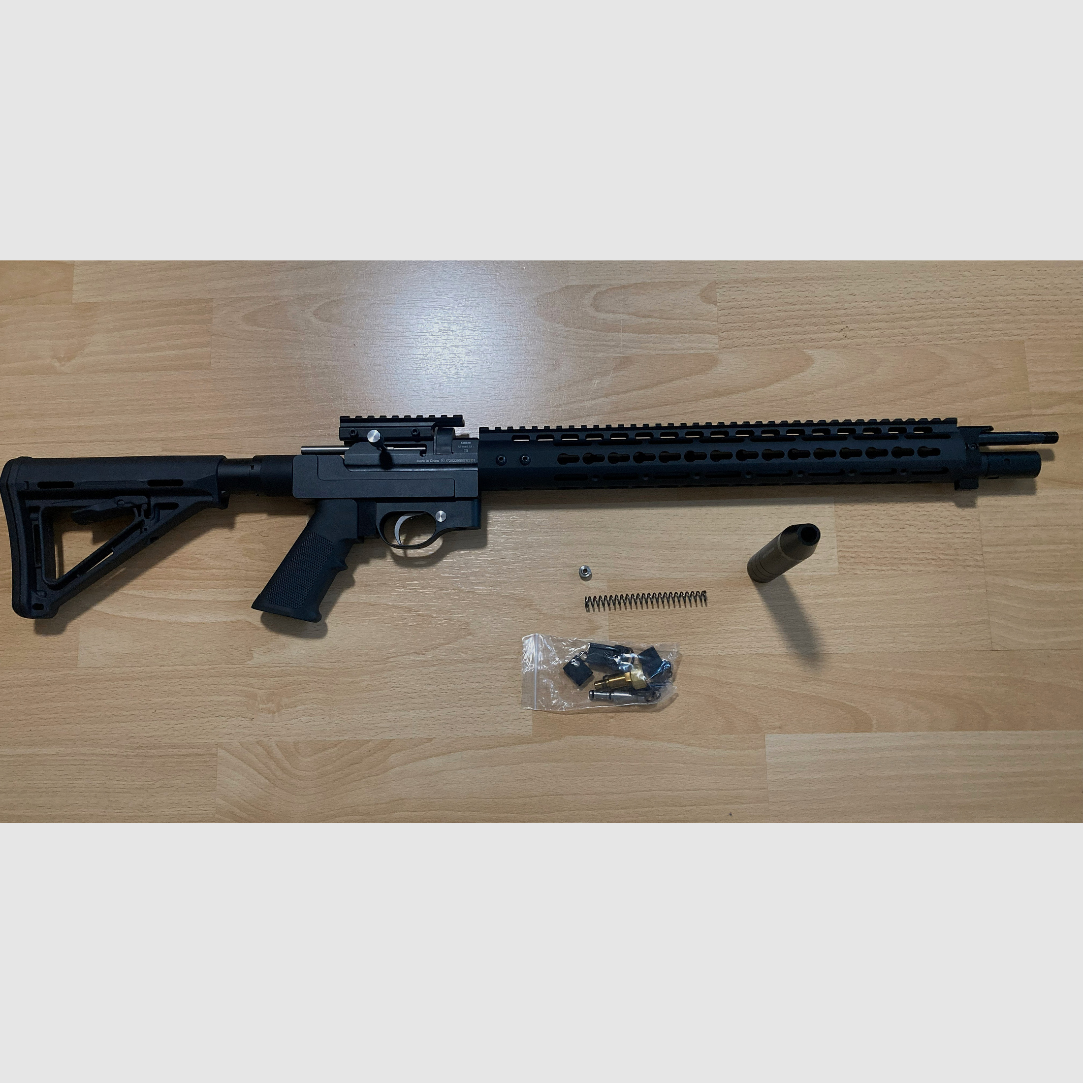 Diana Stormrider Luftgewehr 5,5mm Umbau AR15-Stil 7,5J, inklusive 35J Exportkit (nicht eingebaut)