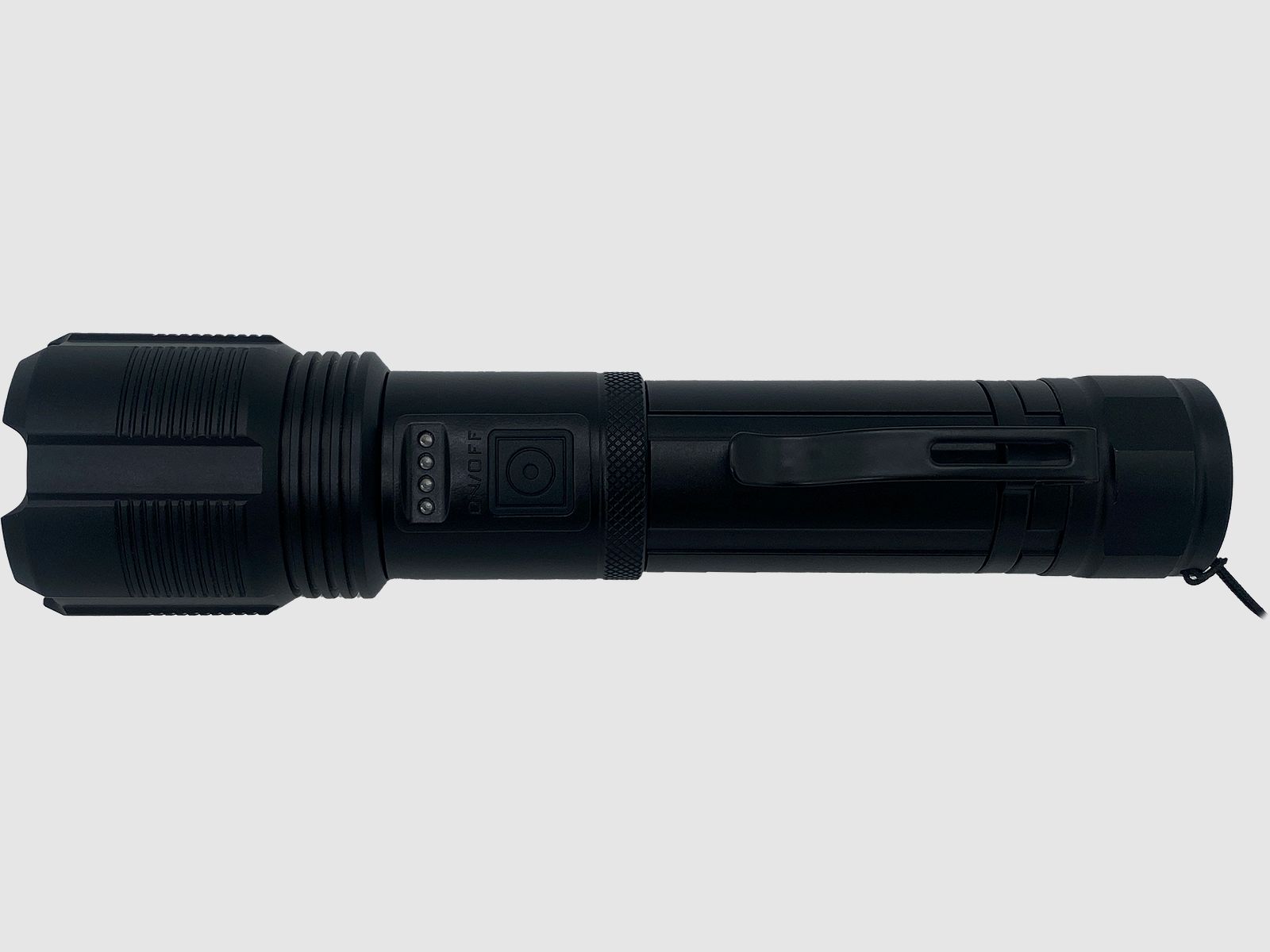 Three-function LED flashlight