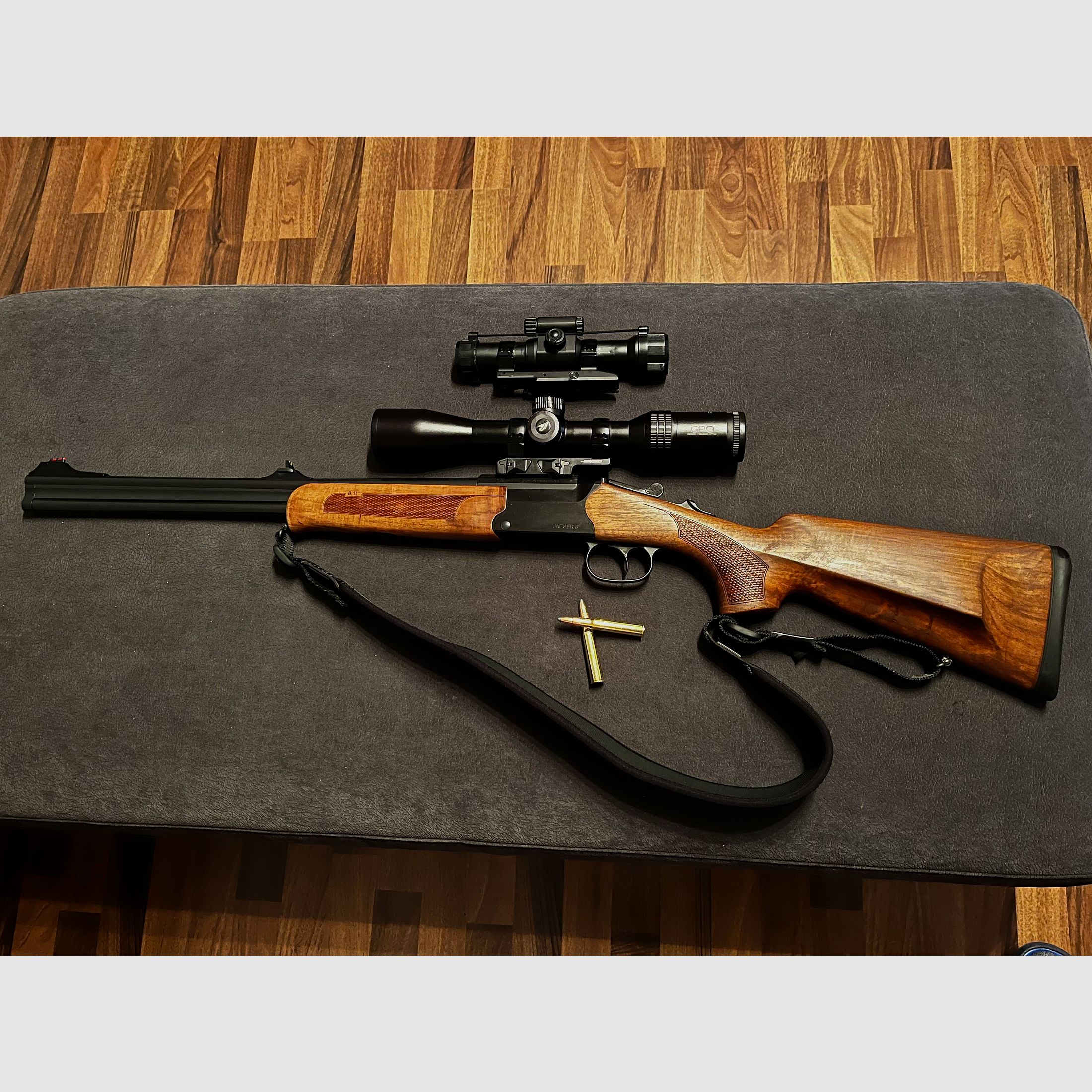 Fucile doppietta Haenel Jäger 8.11