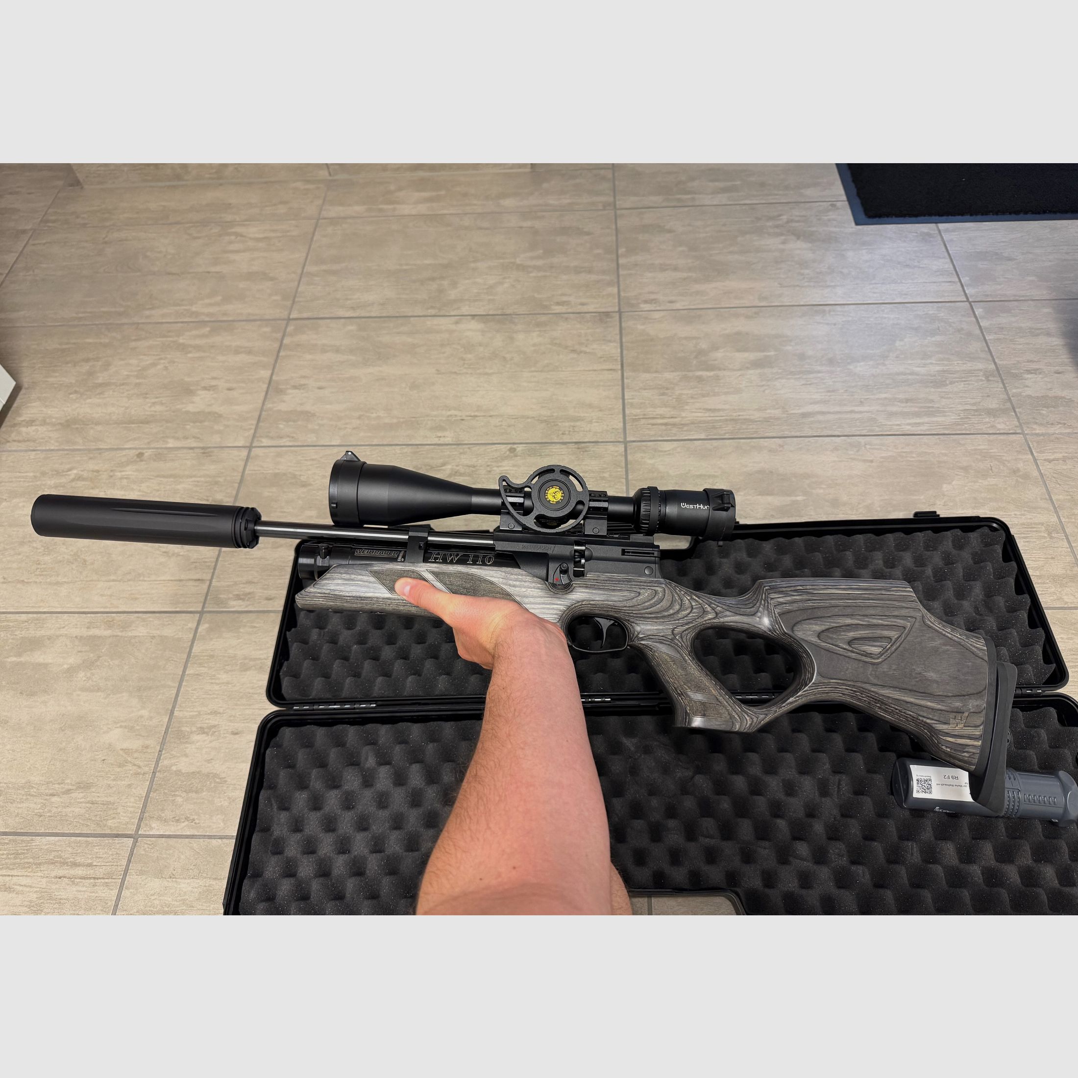 Weihrauch HW 110 TK Carbine – Schichtholz kolf 4,5 mm