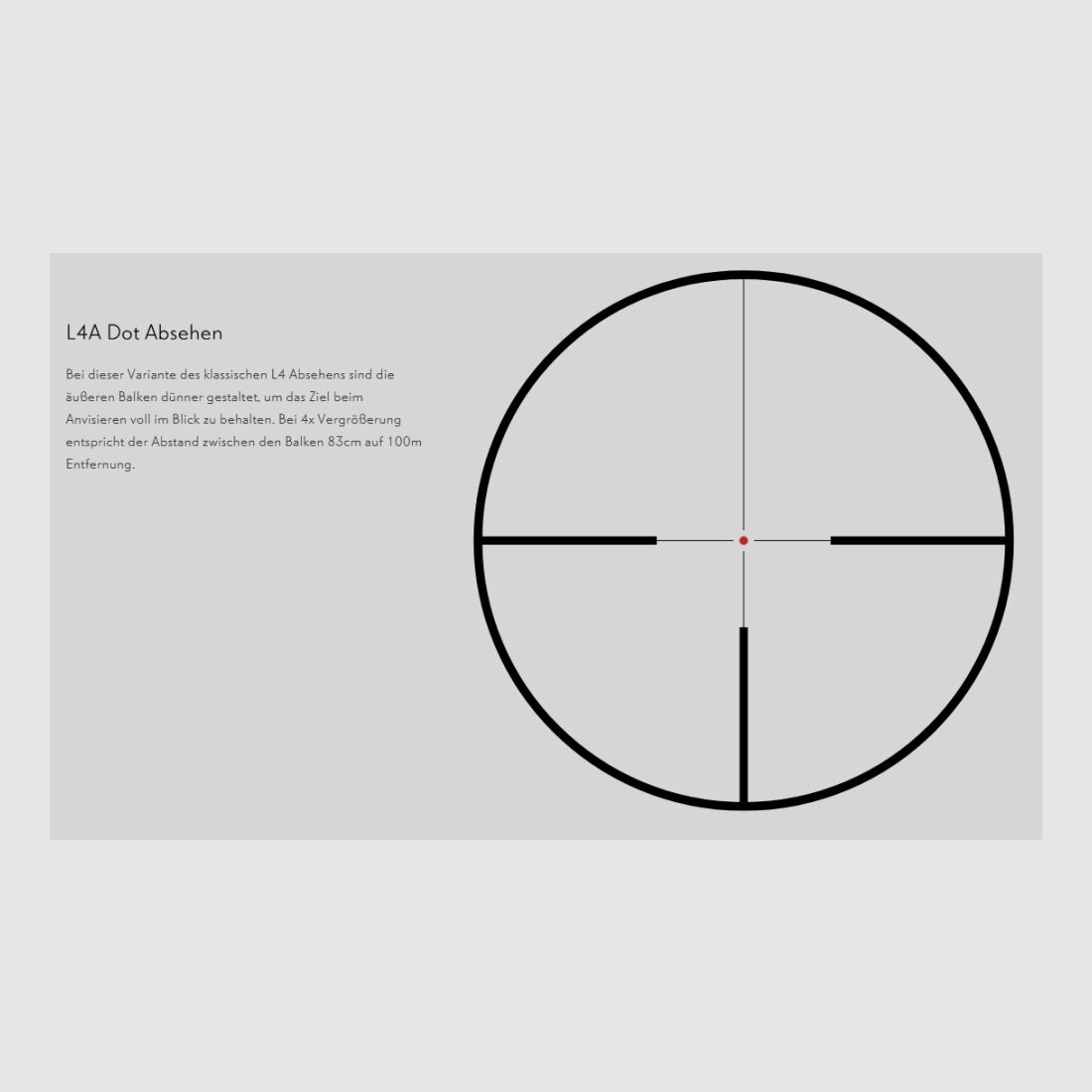 Hawke Vantage IR 4-12x50 reticolo L4A, tubo centrale 25,4mm / 1", 14254