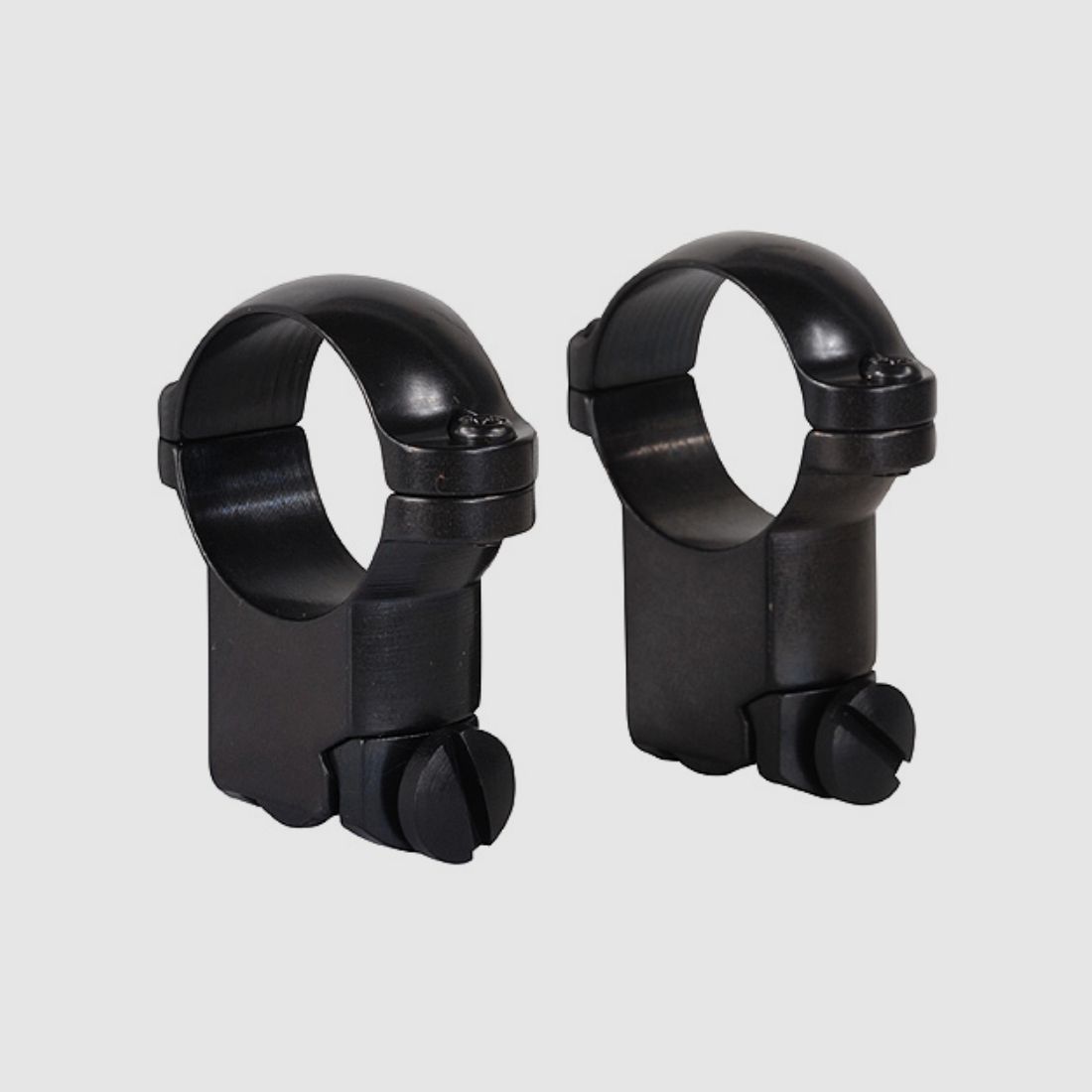 Leupold Ruger M77 Rings 25.4mm super high glossy black