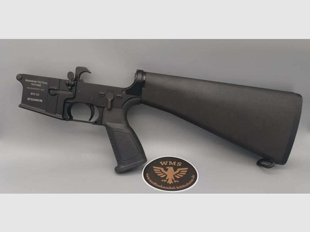 AR15 Lower Receiver BTS Multical NEU M16 A2/A3 Festschaft .223Rem
