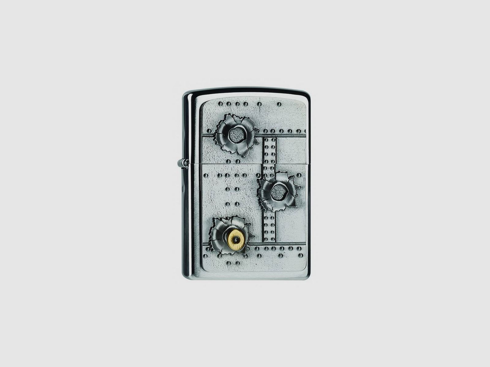 Zippo mit Bullet Holes