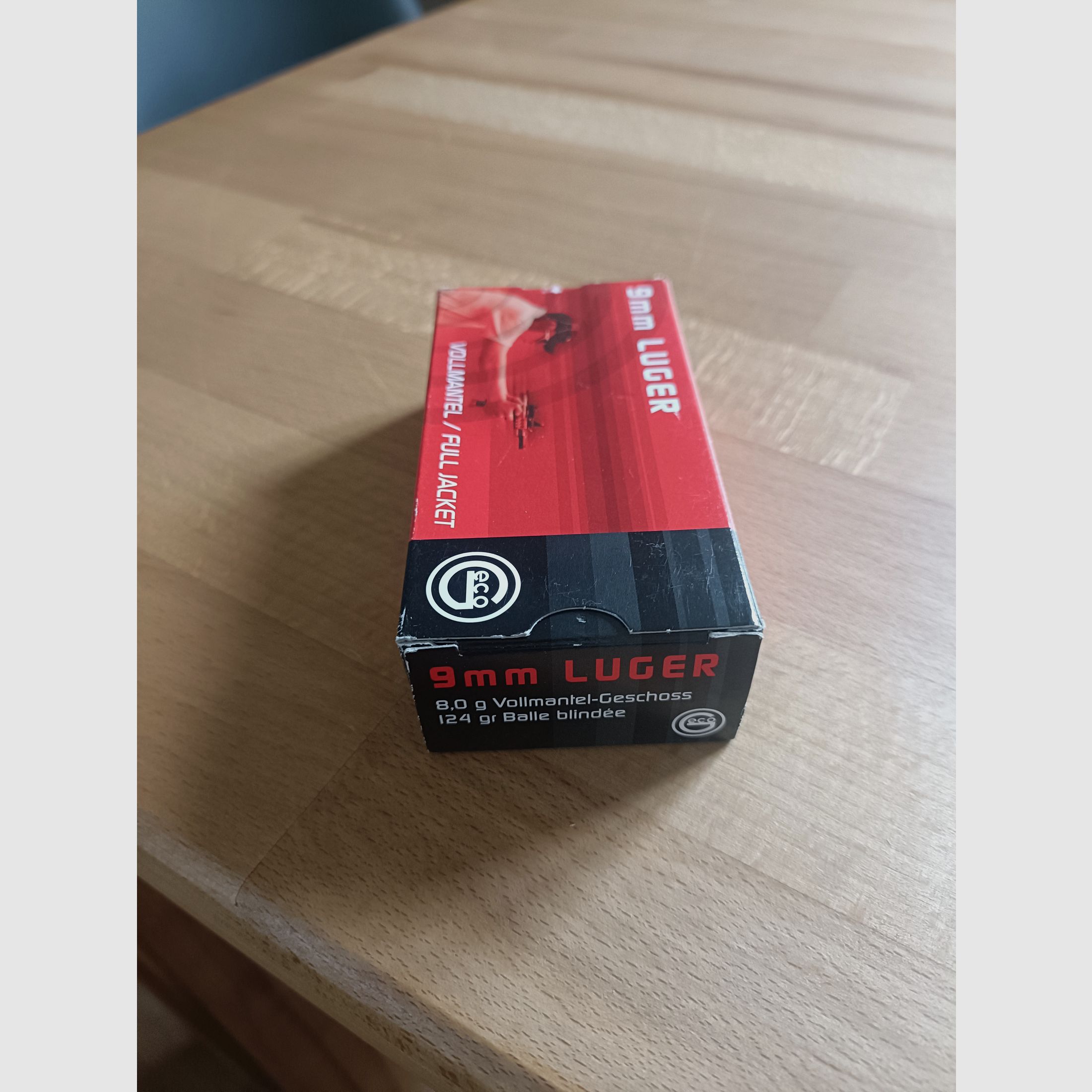 150Schuss 9mm Luger Vollmantel 