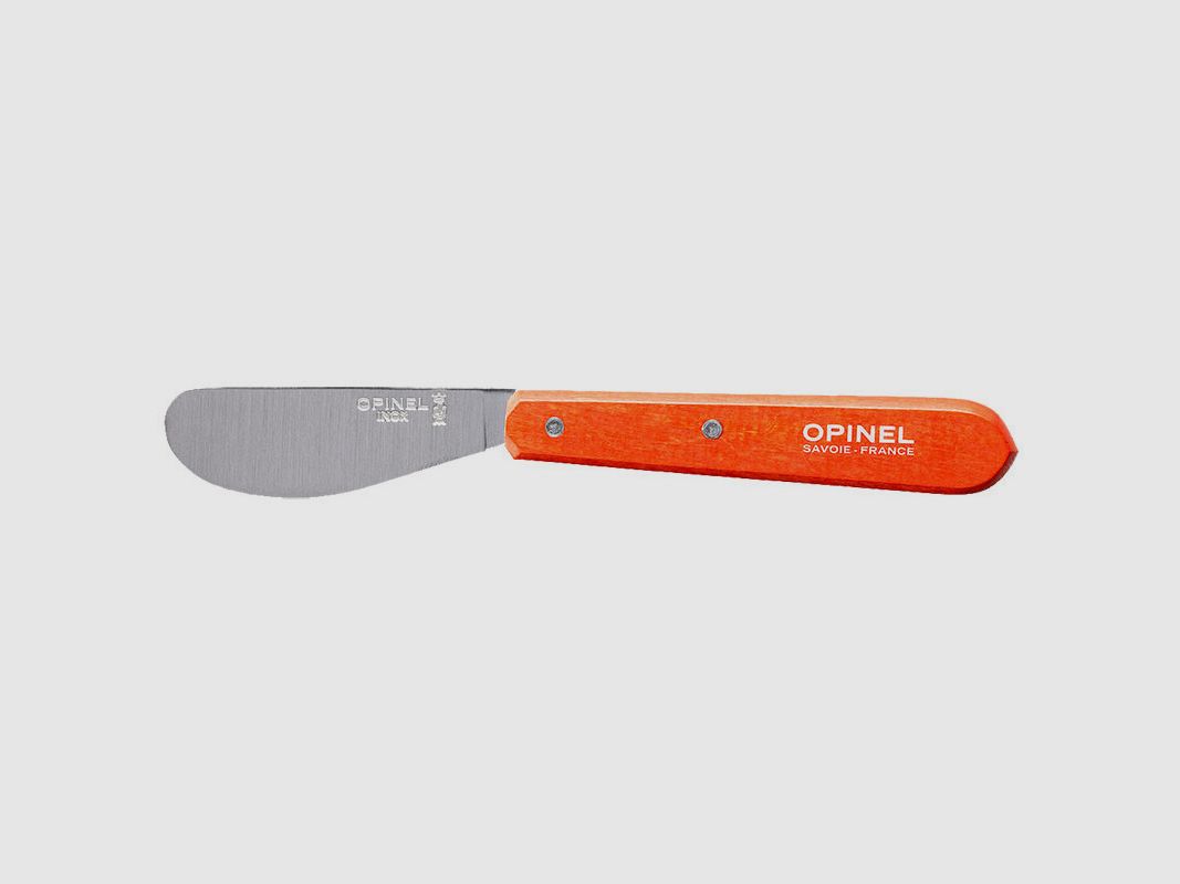 Tischmesser Opinel Tartineur N°117 Mandarine - OP001936
