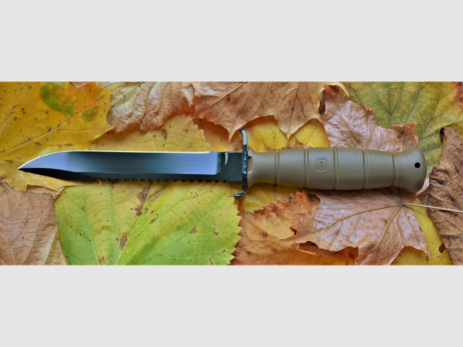 Glock Feldmesser FM 81 braun – Militärisches Mehrzweckmesser