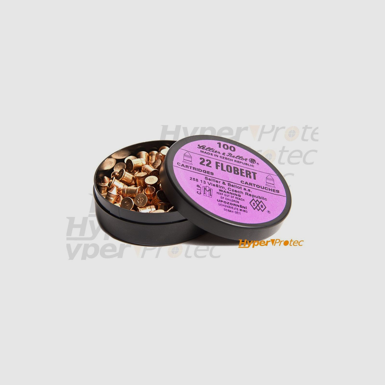 Munition 22 Flobert Sellier Bellot Bosquette, Bild 2 von 3