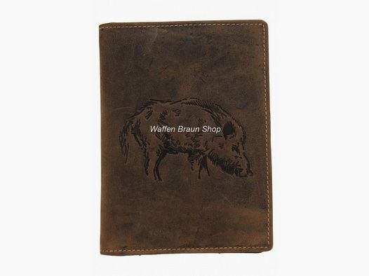 Jagdscheinetui Keiler