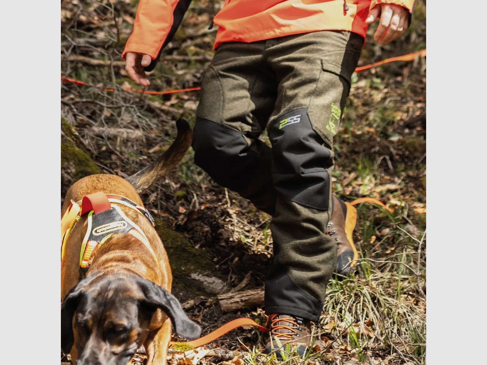 PSS Loden Pantaloni di Protezione per Cinghiali X-treme Protect