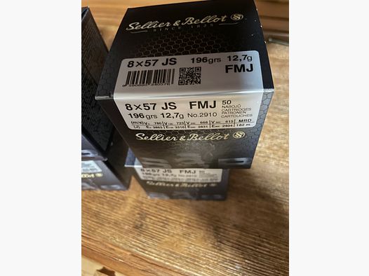 S&B / 400 strzałów / 8x57 IS / 1 rok używane / 50€ za 50 strzałów