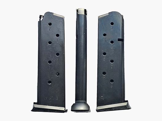 NEUWARE - ELANDER 1911 - 8 Schuss .45ACP / Stahl Magazin mit polymer Boden E-Lander 1911er -3er Set