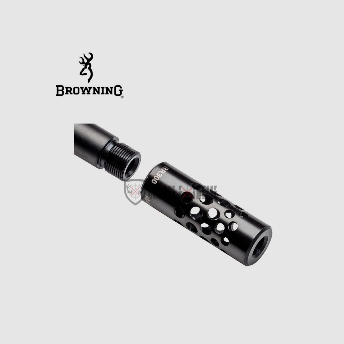 Mündungsbremse BROWNING T1 Thr M14x1 Schwarz, Bild 1 von 2