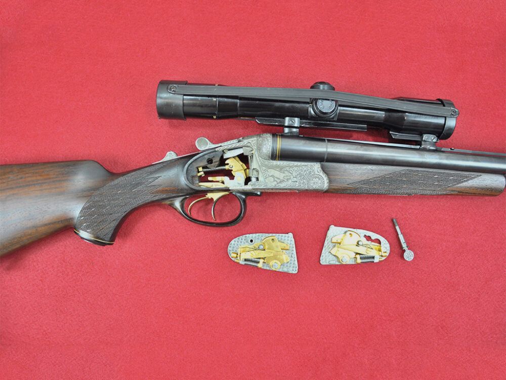 Krieghoff Neptun Primus Drilling 12/70 ; 6,5x57