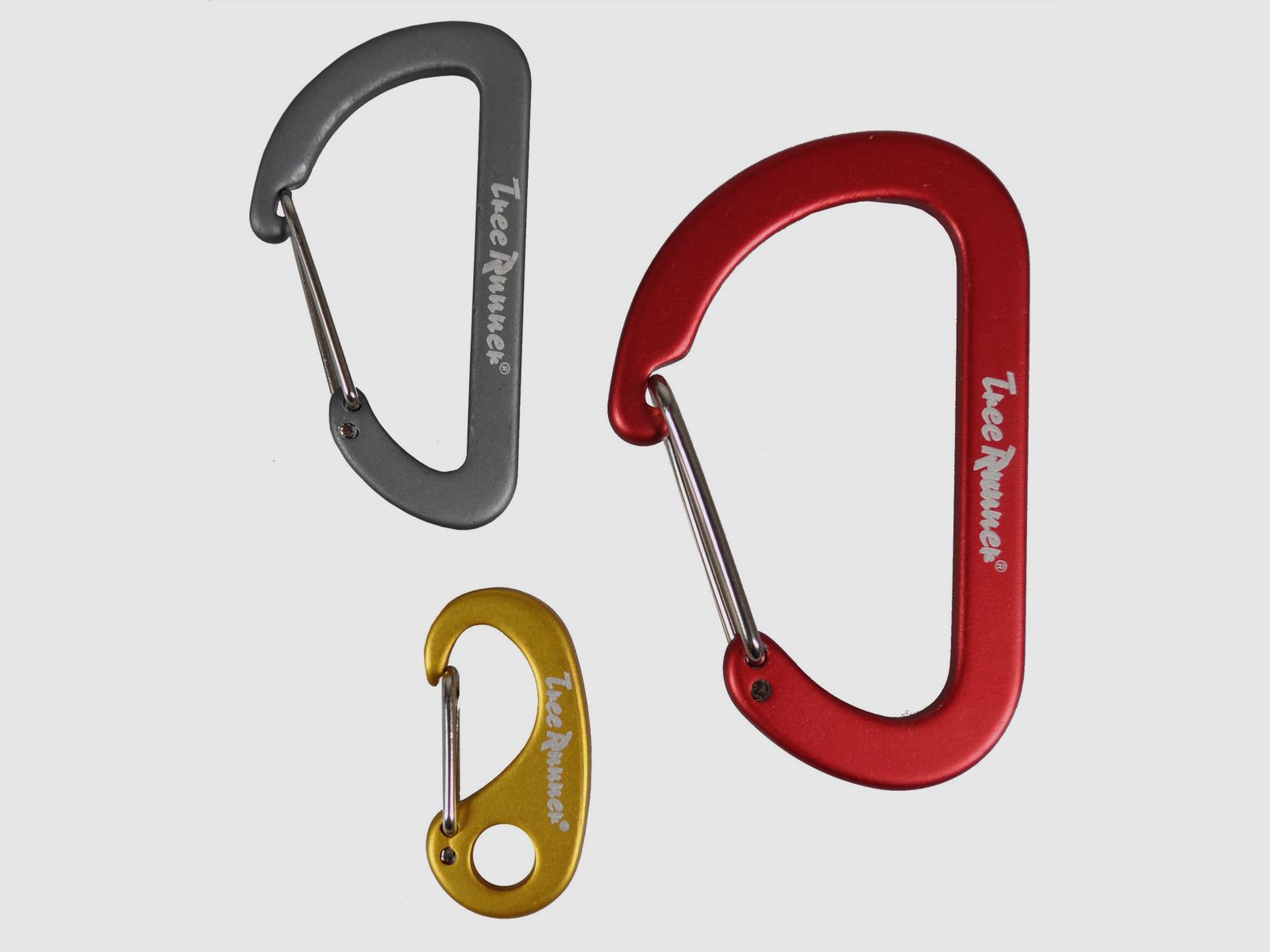 Tree Runner Material Carabiner 3-piece set