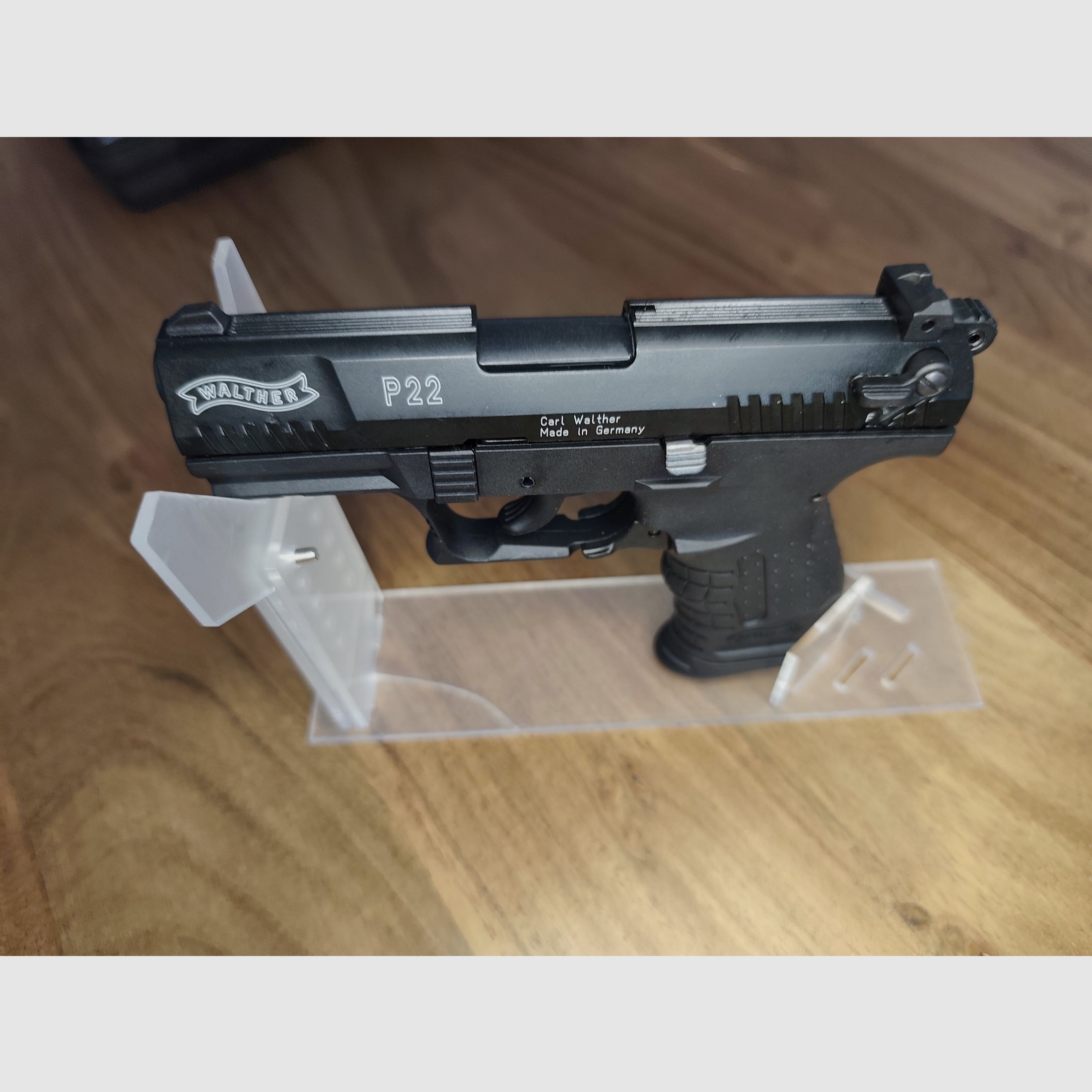 UMAREX Walther P22 9mm P.A.K, black Neu!