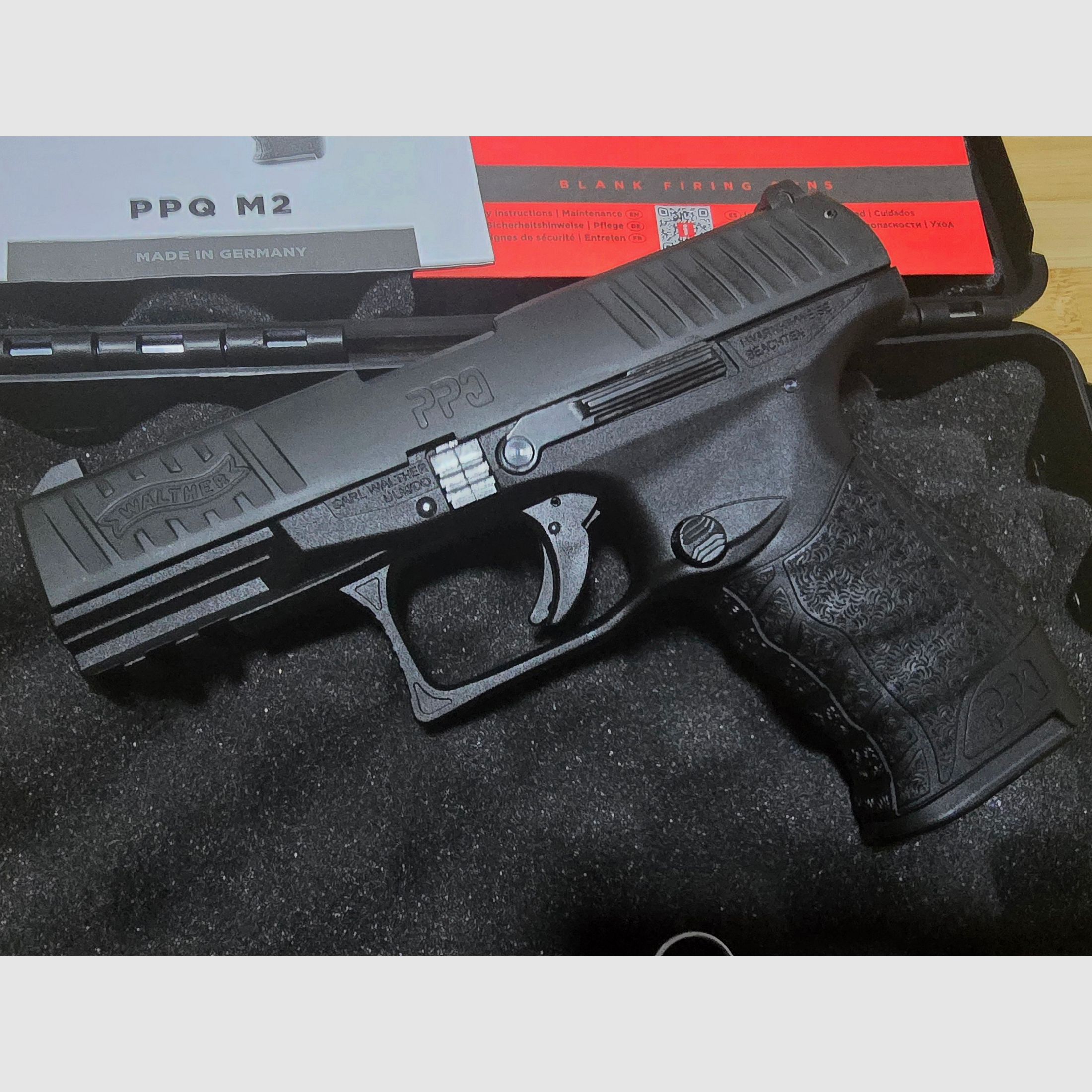 Walther PPQ pistola a salve 9mm PAK