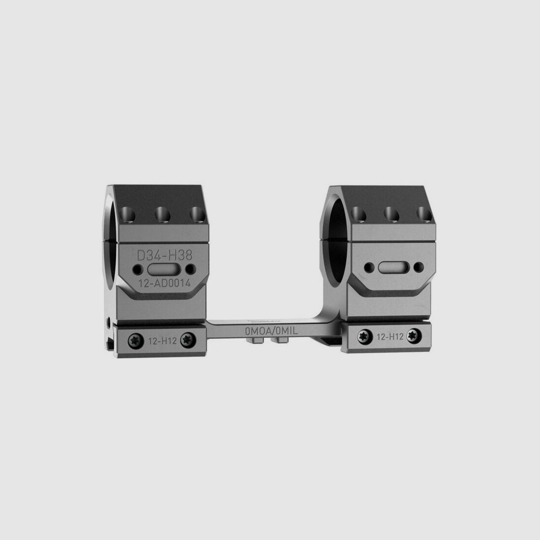 Audere Adversus Mount 0 MOA 34mm