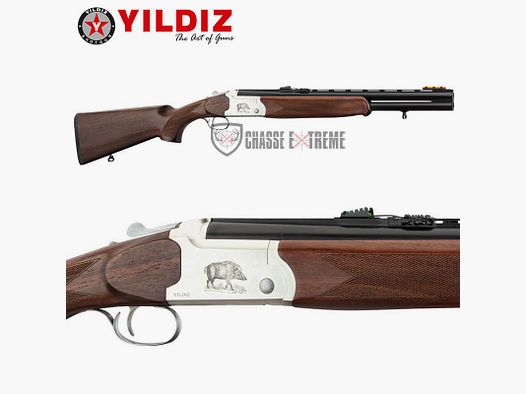 Fusil Superposé YILDIZ Slug 51cm Cal 12/76
