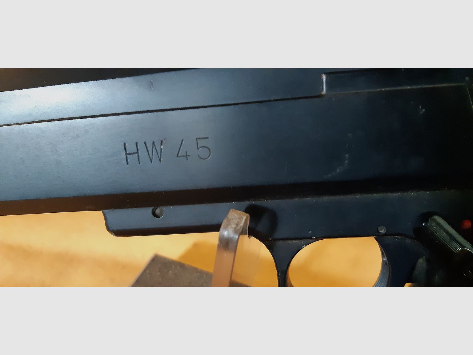 The strongest pistol in Germany, HW45