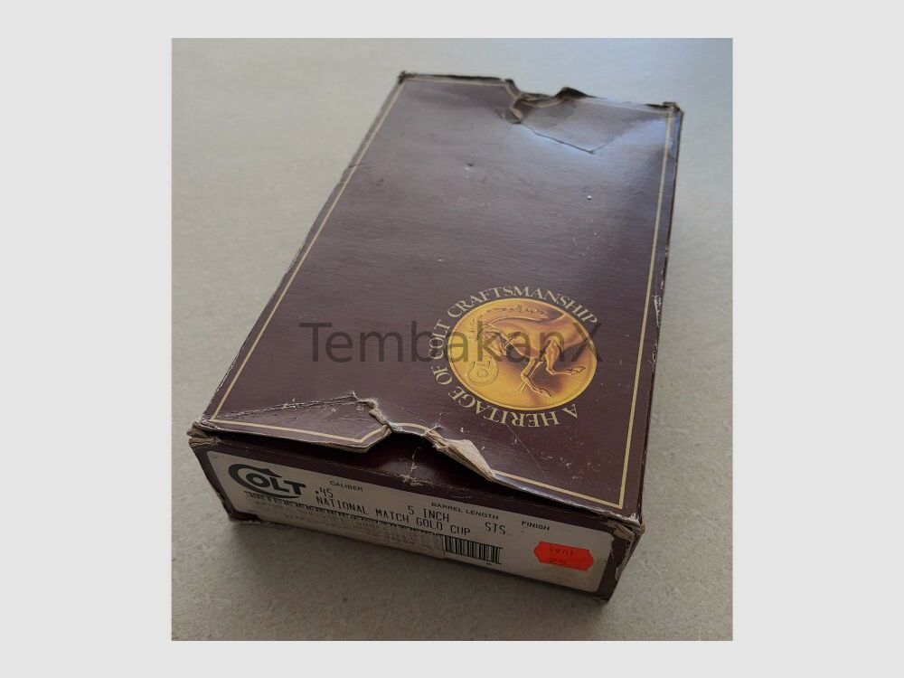 Colt National Match Gold Cup (Series 80 Colt MK IV) .45Auto