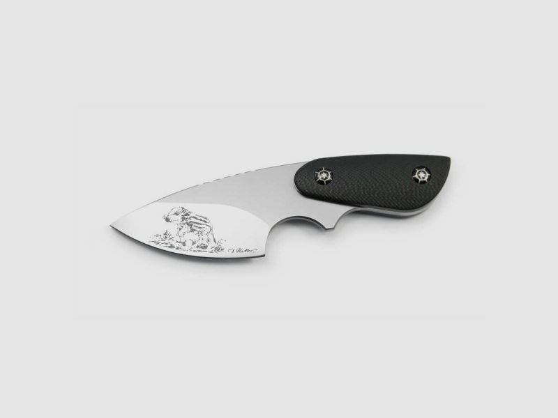 PUMA IP wild boar frischling, G10 schwarz, Neck-Knife