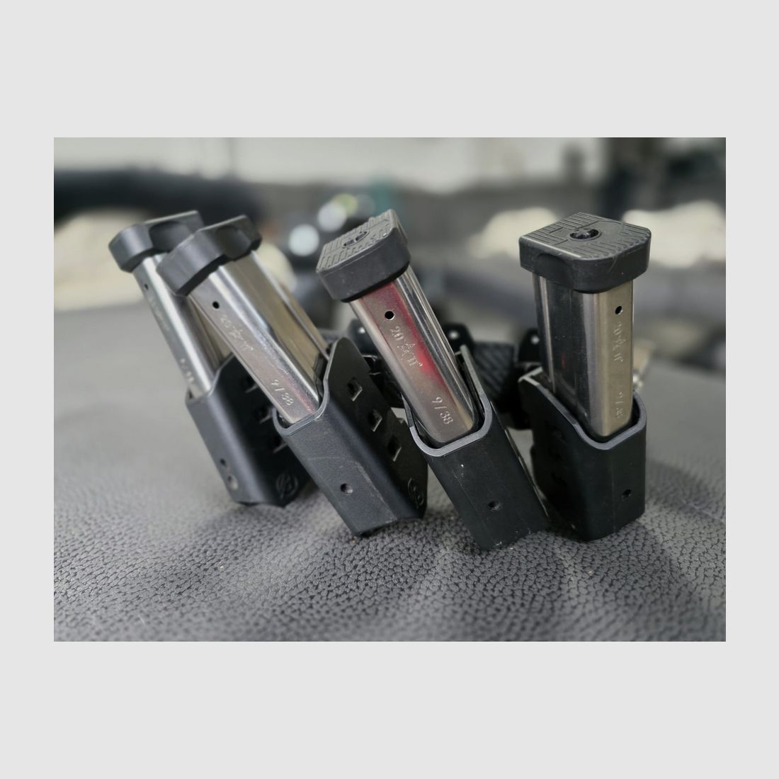 2011 HPS Racegun Open Master 9mm Major + STI Veriegelungsblock für das DAA X Holster + 4x DAA Magazintaschen + Magnet inkl. 4 STI Magazine (je 20 Schuss) + 1000 Geschosse