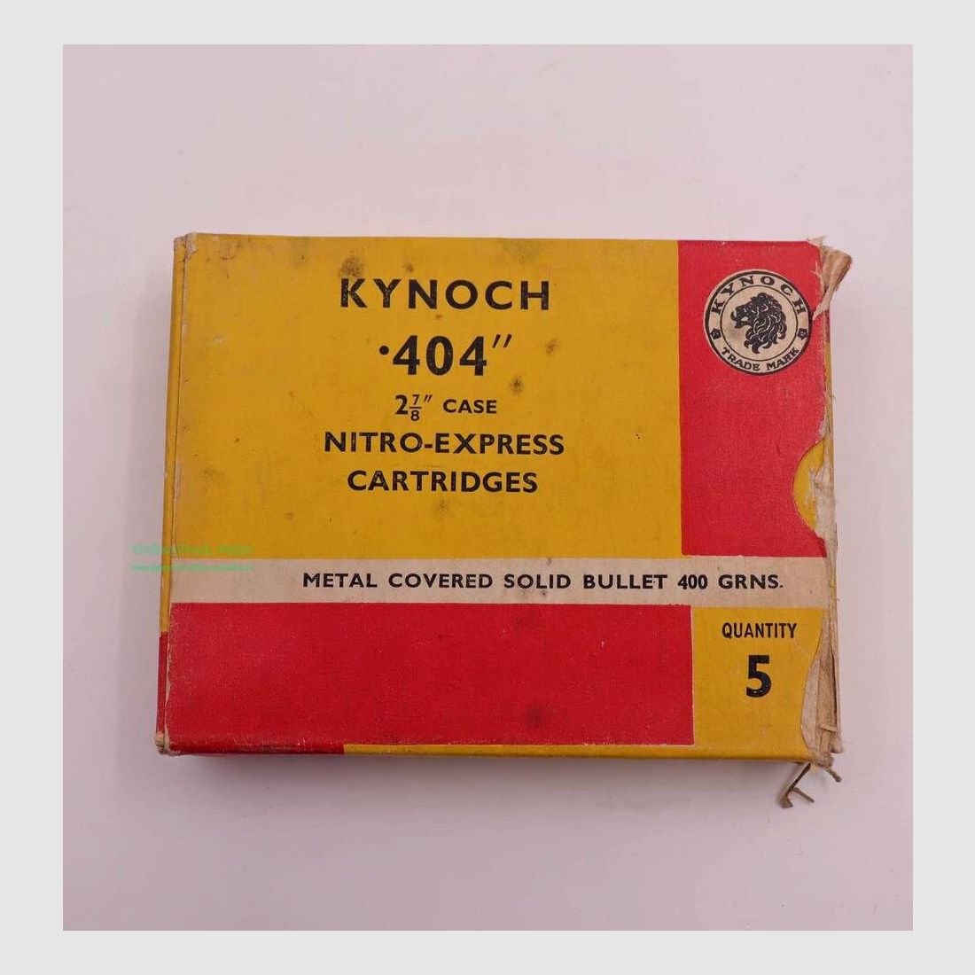 Kynoch, England cartridge ammunition