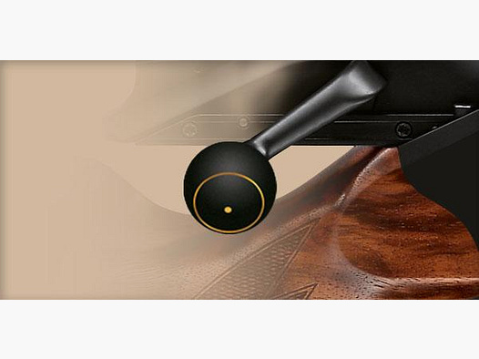 BLASER Tuning/Ersatzteil f. Langwaffe Kammergriffkugel Stahl f. R8 m.Gold  'Selous'