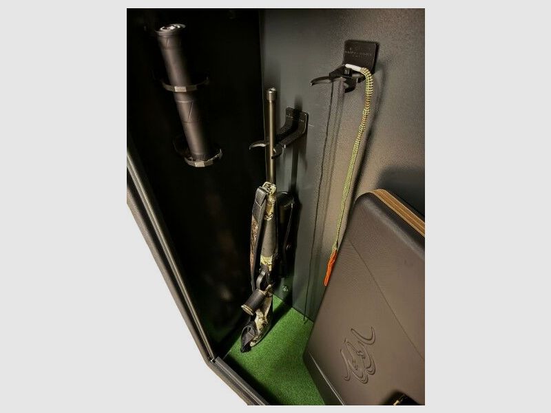 Gunshome uG magnet holder set for silencers, two-piece set for gun cabinet