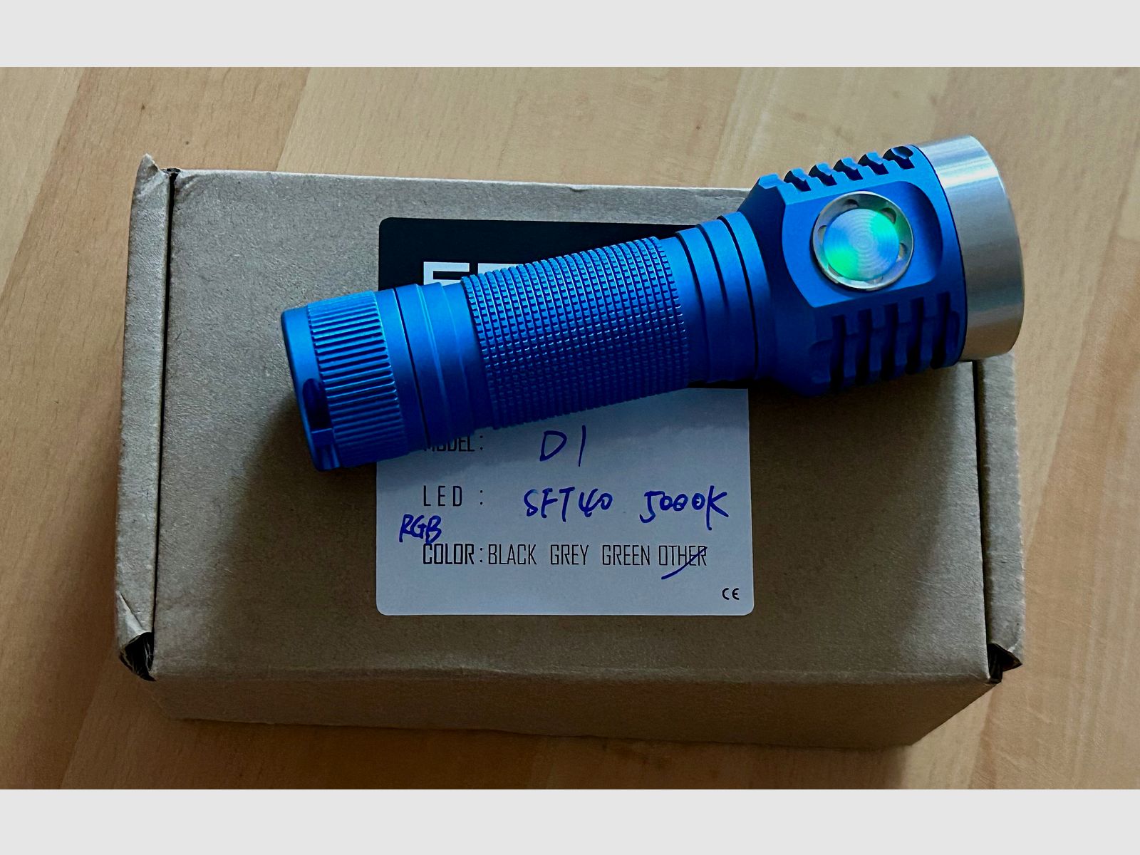 Emisar D1 with SFT 40 LED - Compact and Powerful