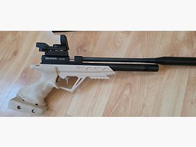 Match grip for Diana Chaser Bandit Airbug wood PLA - poplar wood 3D print