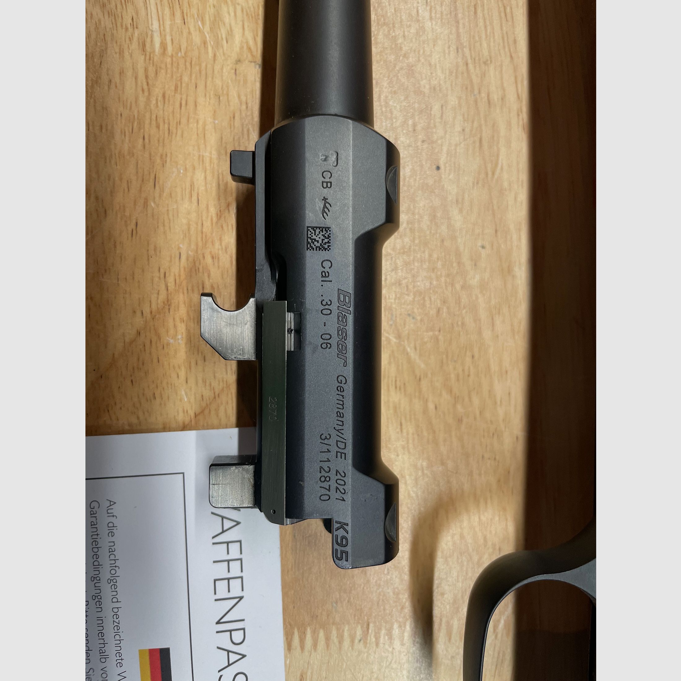 Wechsellauf K95 Stutzen 30.06 neu