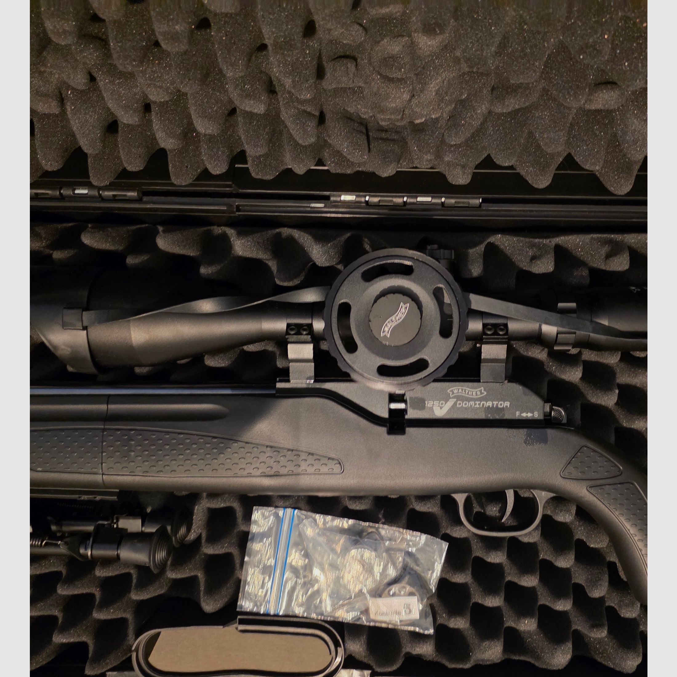 Walther air rifle 1250 Dominator FT Set 4,5 mm