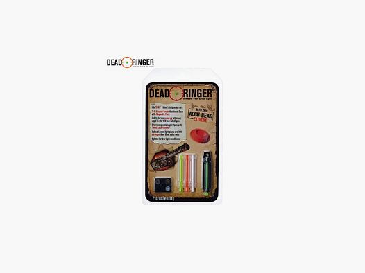 Dead Ringer 1/4" Accu-Bead Extreme Sight Set