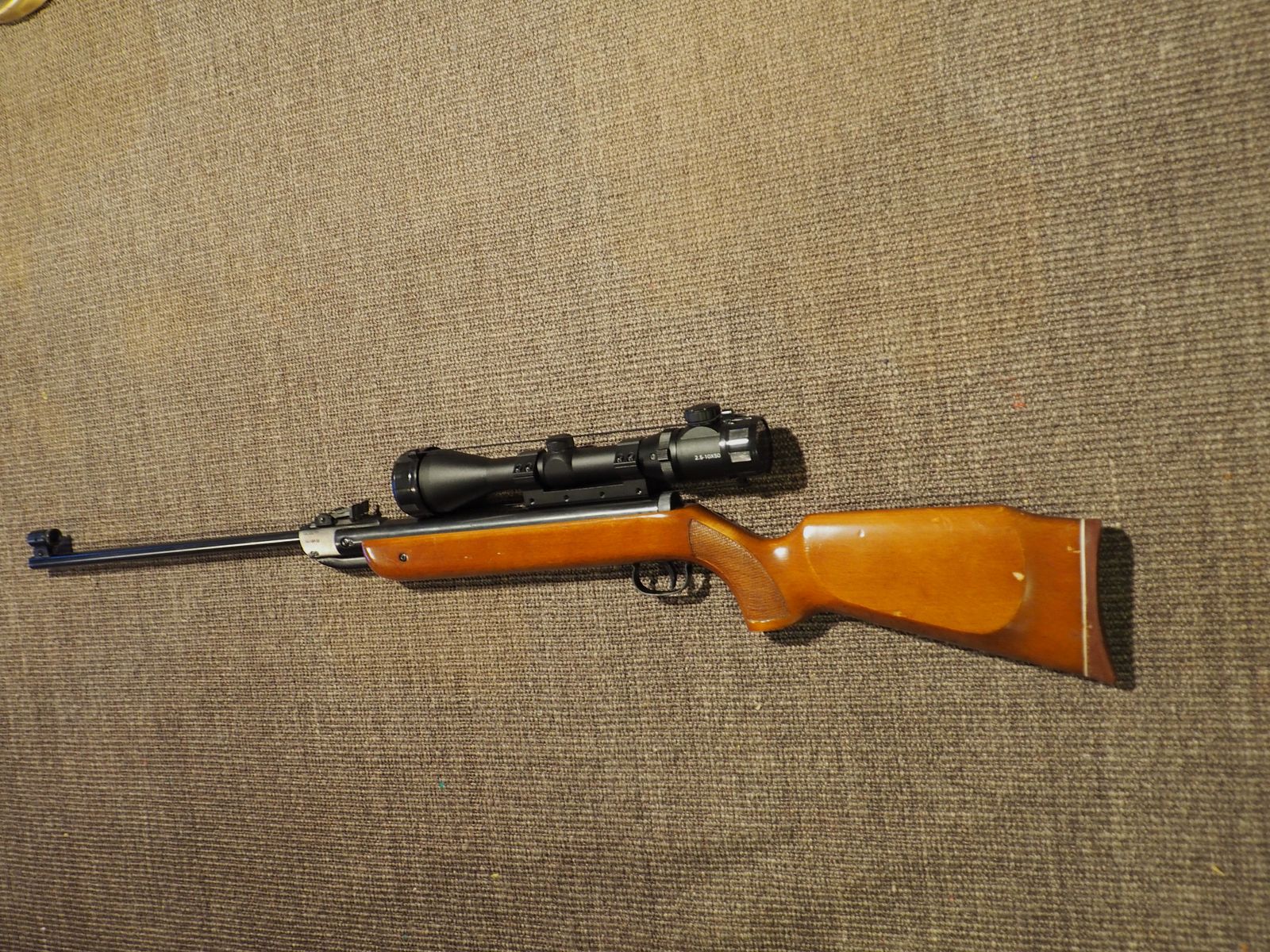 Jagdliches Weitschuss Luftgewehr, DIANA 35 C mit Zielfernrohr mit 2.5-10x50