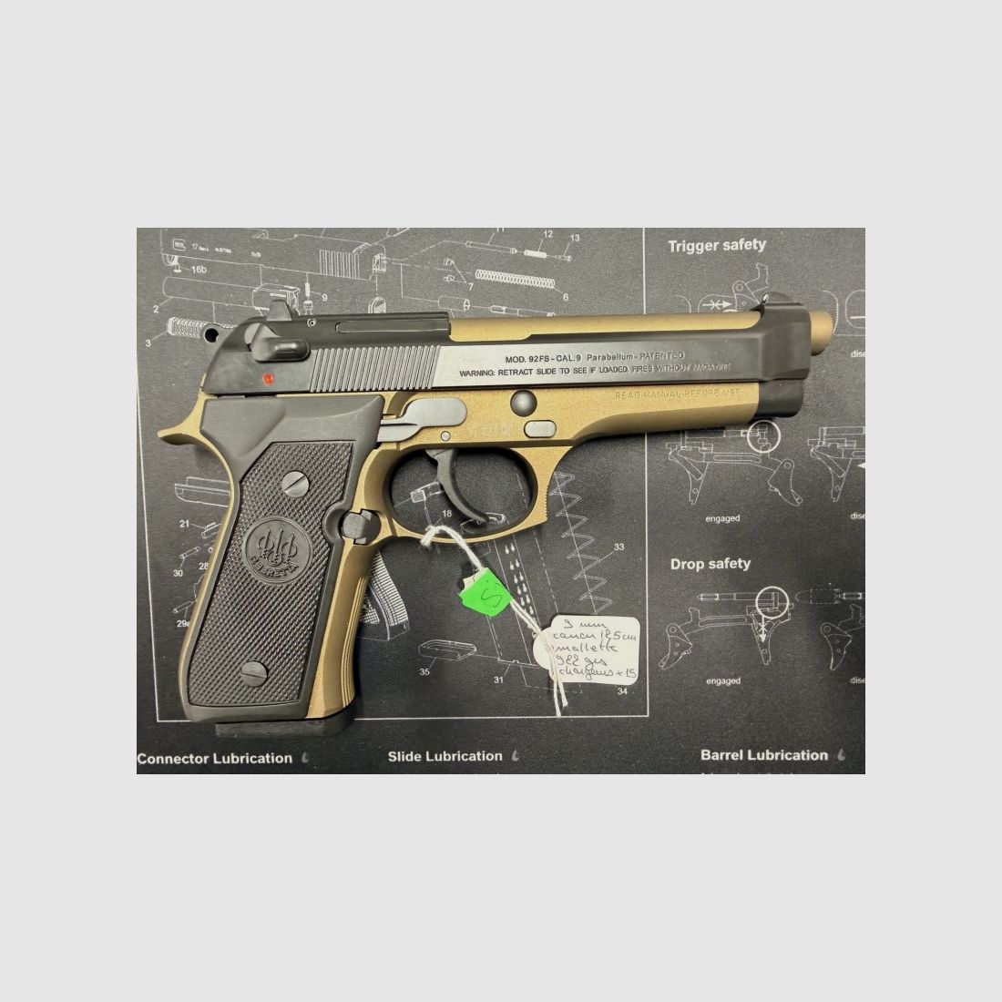 Beretta 92 FS Bronze 9 mm, zdjęcie 2 z 3