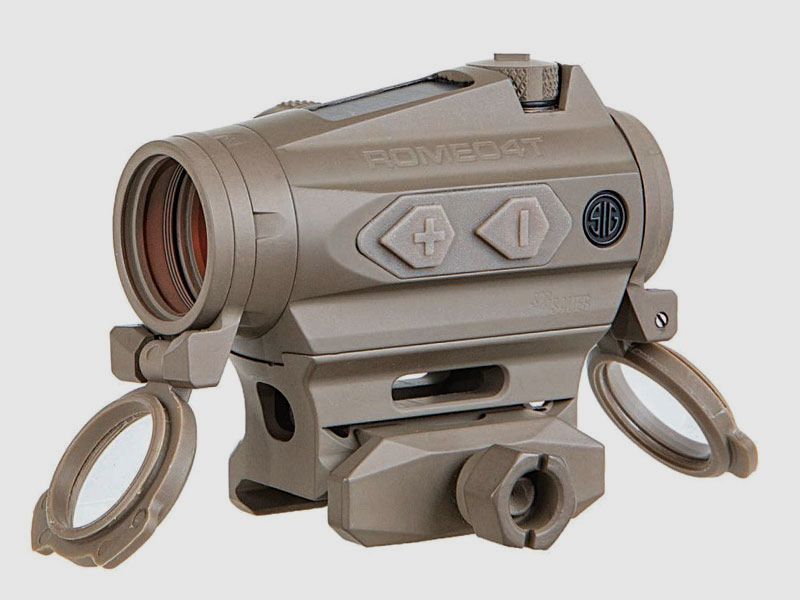 Sig Sauer ROMEO 4T, Flat Dark Earth Red Dot Ballistic CIRCLE DOT