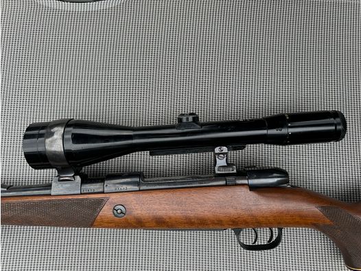 Mauser Modell 2000  .375 H&H Magnum mit Zeiss Diavari 2,5–10x50 & Suhler Einhakmontage