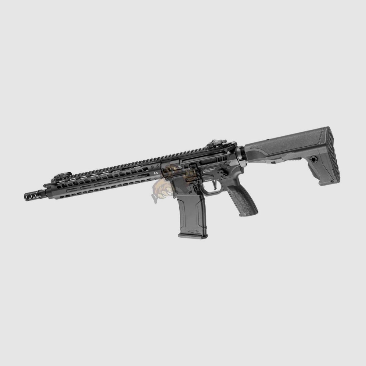 MGCR 556 GBBR 12" Gas Blow Back Softair Gewehr Frei ab 18 – Schwarz -F- | G&G