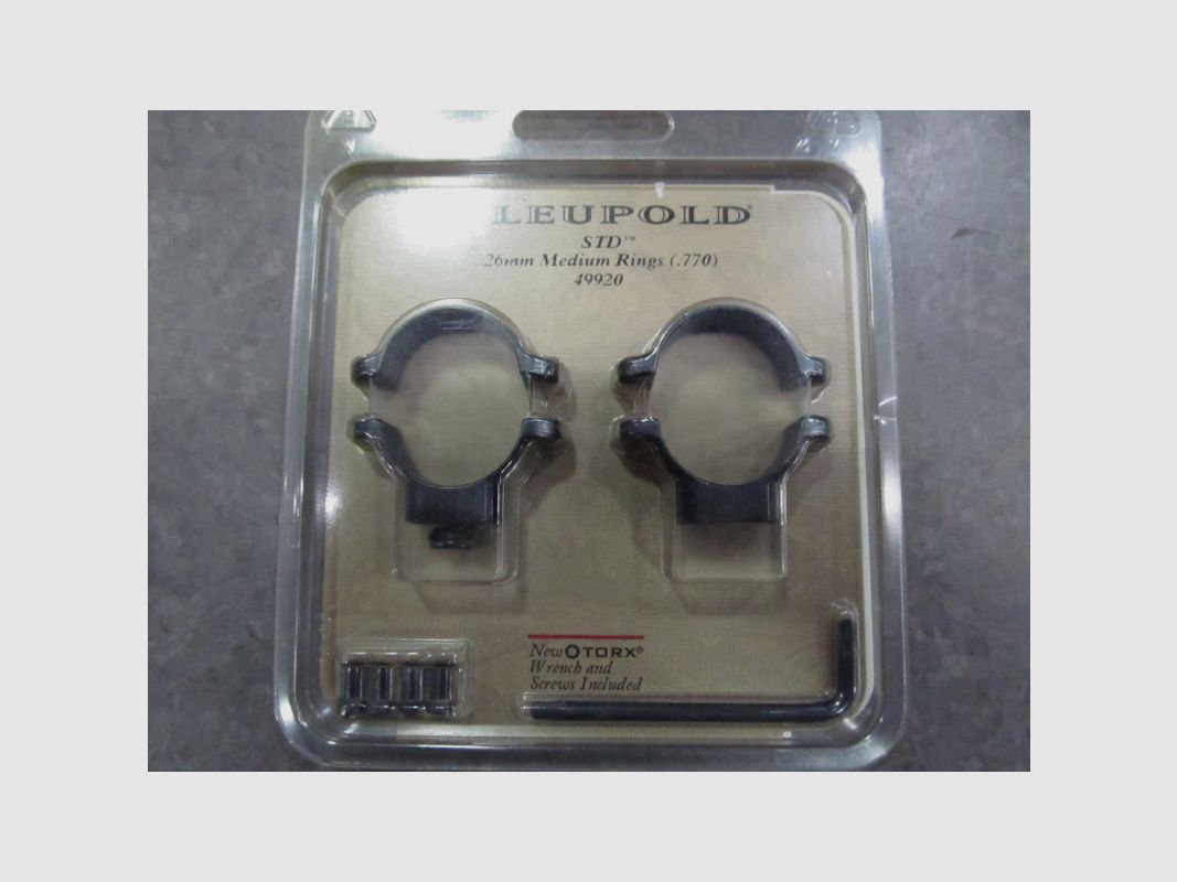 LEUPOLD ANELLI STD MEDIUM RINGS